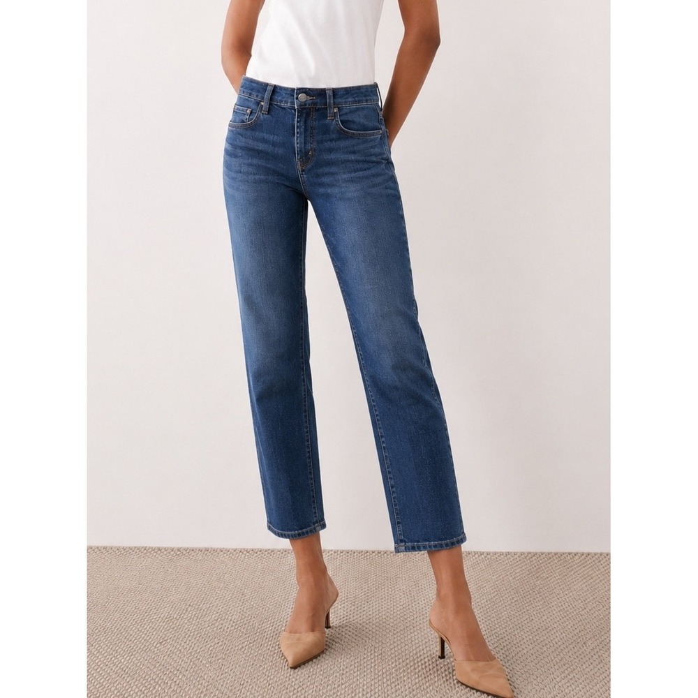 ana Skinny Ankle Blue Jeans